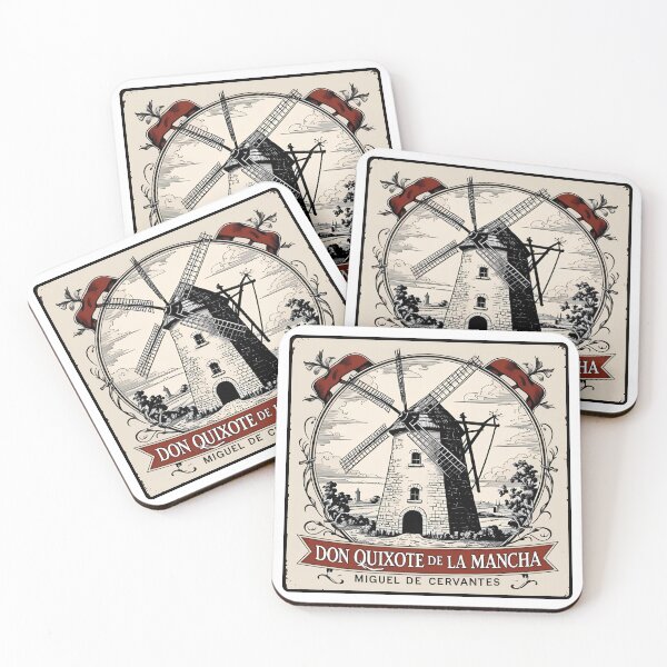 Item preview, Windmills in Miguel de Cervantes's 'Don Quixote' designed and sold by Filologica.