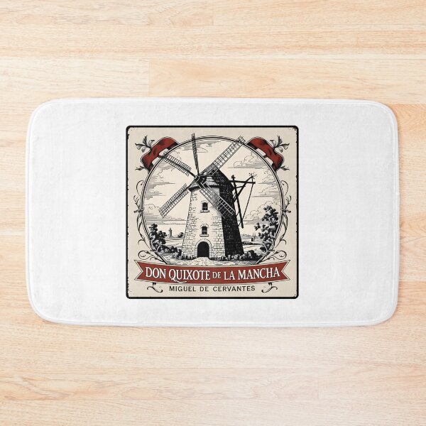 Item preview, Windmills in Miguel de Cervantes's 'Don Quixote' designed and sold by Filologica.