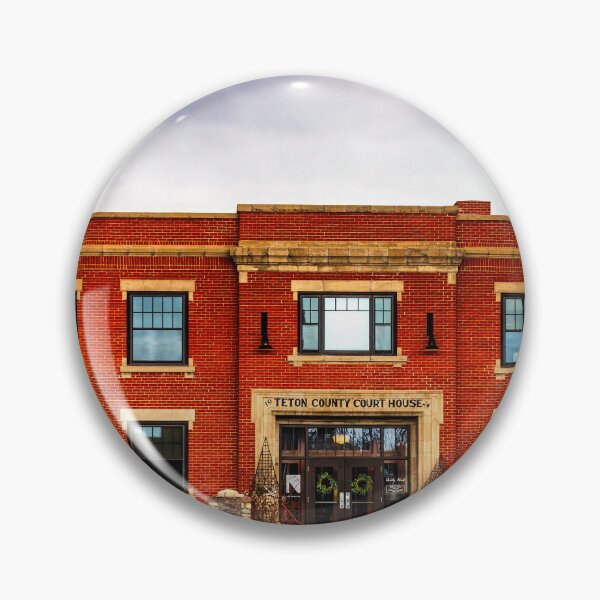 Item preview, Historic Teton County Courthouse – Driggs, Idaho Landmark on the National Register of Historic Places designed and sold by Bryan Spellman.