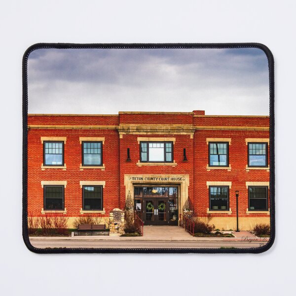 Item preview, Historic Teton County Courthouse – Driggs, Idaho Landmark on the National Register of Historic Places designed and sold by Bryan Spellman.