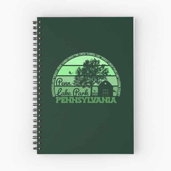Item preview, Penn Lake Park Pennsylvania Sunset Retro Vintage Local Pride Logo designed and sold by CRHPOD20.