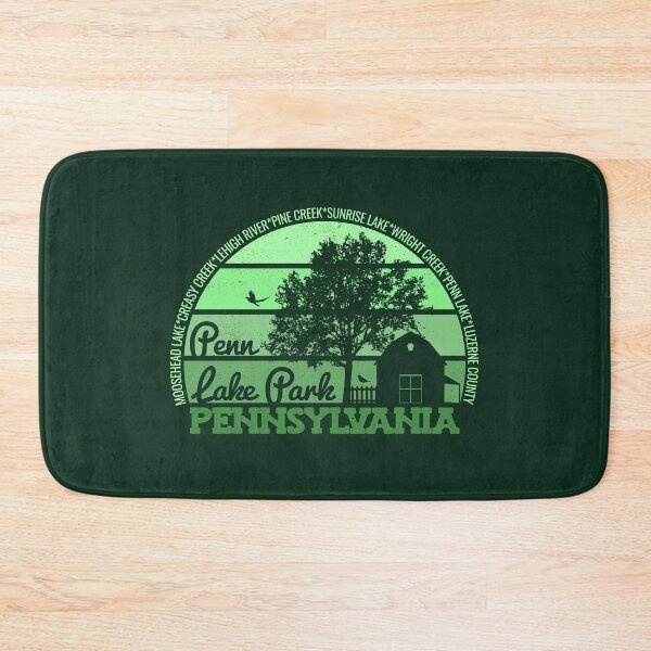 Item preview, Penn Lake Park Pennsylvania Sunset Retro Vintage Local Pride Logo designed and sold by CRHPOD20.