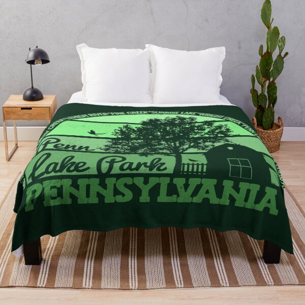 Item preview, Penn Lake Park Pennsylvania Sunset Retro Vintage Local Pride Logo designed and sold by CRHPOD20.