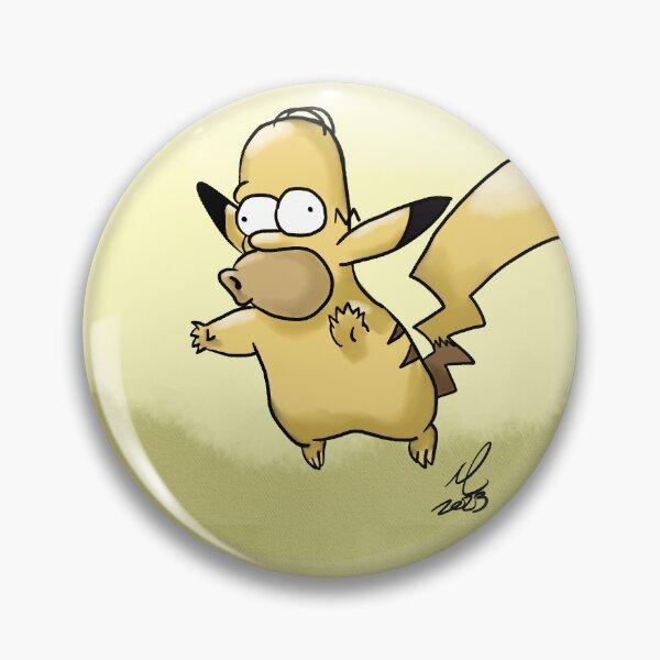 Item preview, Pikachu - Homer designed and sold by lcecelon.