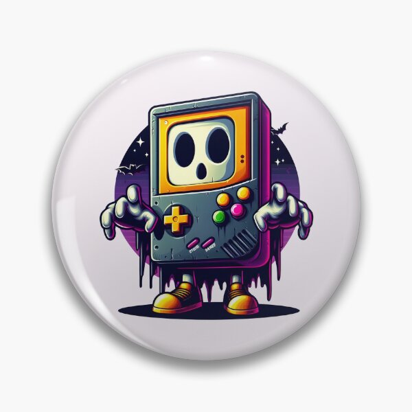Item preview, Retro Gaming Console – pixel art retro gaming spooky designed and sold by Memes-Pain.
