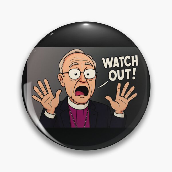 Item preview, Bishop Dave: Watch Out! designed and sold by RevBrett.
