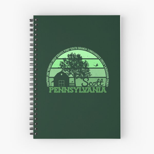 Item preview, Scott Pennsylvania Sunset Retro Vintage Local Pride Logo designed and sold by CRHPOD20.