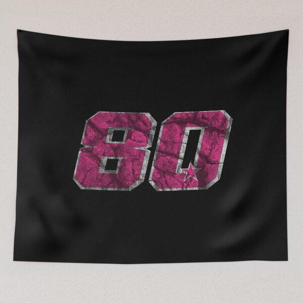 Item preview, David Alonso #80 Pink Number Plate | MotoGP Old Shirt Grunge 2025 designed and sold by Fan Art Station .