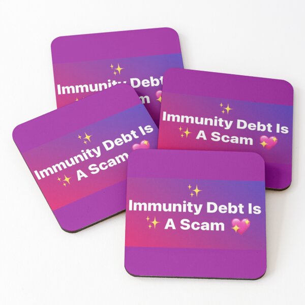 Item preview, Immunity Debt Is a Scam #2 designed and sold by DestinySugarbuns.