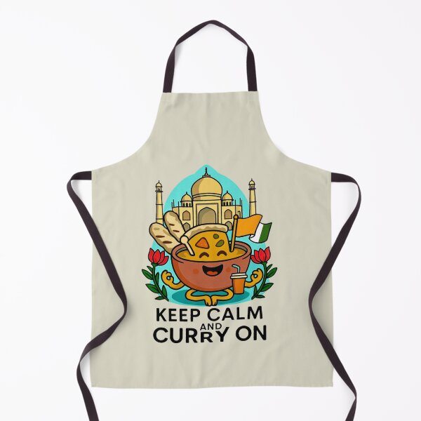 Item preview, Funny India Curry Pot — Yogi Design designed and sold by Myra365Art.