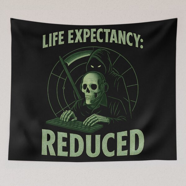 Item preview, Life Expectancy: Reduced – Air Traffic Control designed and sold by ATC HERO.