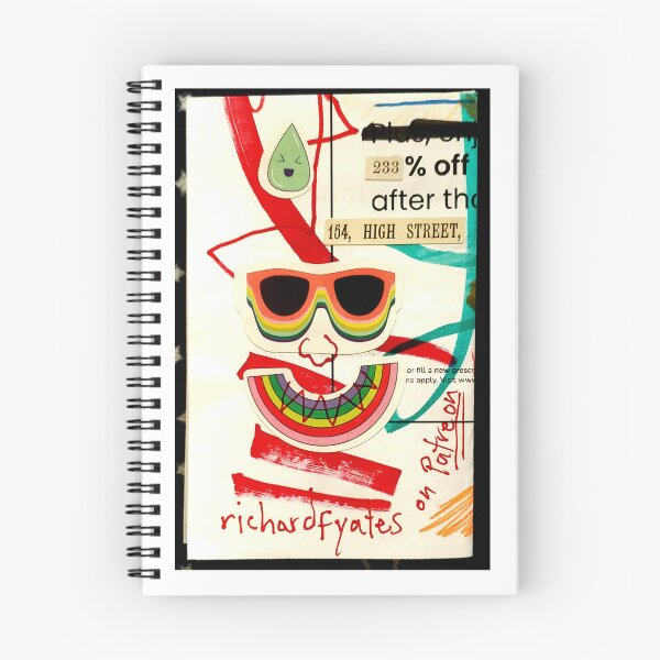 Item preview, "Rainbow Face" by Richard F. Yates (Holy Fool) designed and sold by richardfyates.