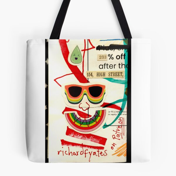 Item preview, "Rainbow Face" by Richard F. Yates (Holy Fool) designed and sold by richardfyates.