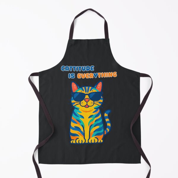 Item preview, cattitude is everything designed and sold by Print-cess.