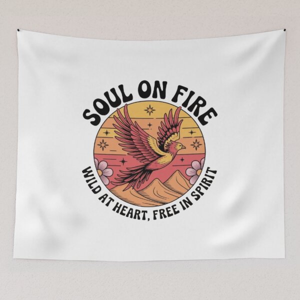 Item preview, Soul on Fire – Wild & Free designed and sold by dortmond.