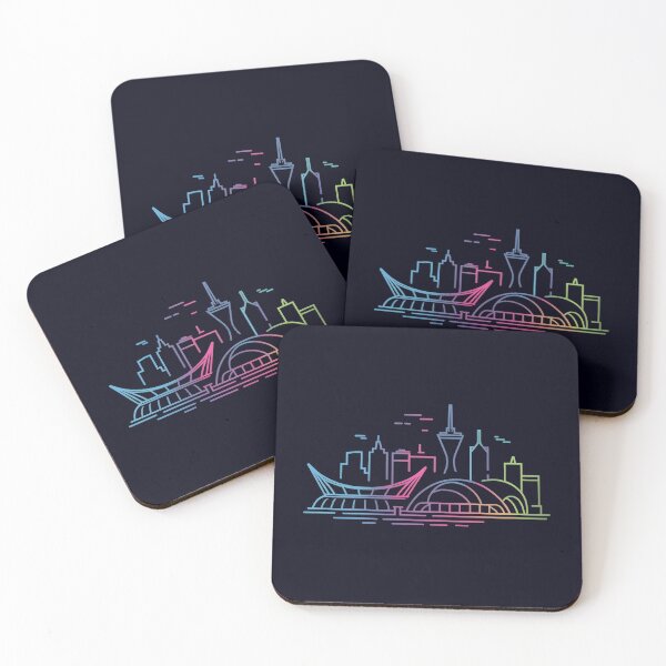 Item preview, Montréal Skyline – Minimalist Travel Souvenir Design designed and sold by Paper Drip.