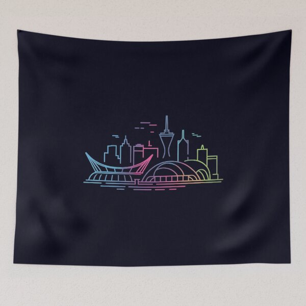 Item preview, Montréal Skyline – Minimalist Travel Souvenir Design designed and sold by Paper Drip.