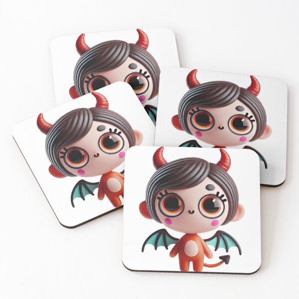 Item preview, Adorable Devil Girl designed and sold by Sillytoe.