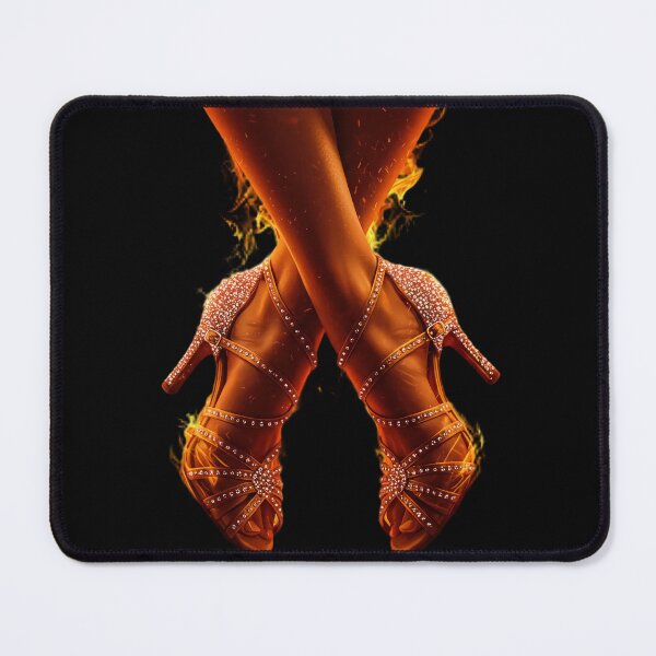 Item preview, Showgirl Fire Heels – Sparkle & Heat on the Stage designed and sold by TypoVibeStudio.