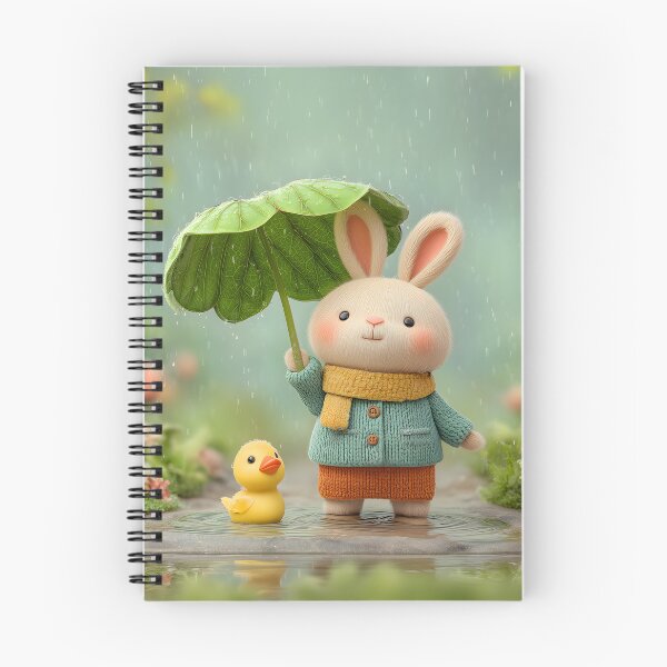 Item preview, Splashing in the rain - Bunny designed and sold by CozyLodgeVillage.