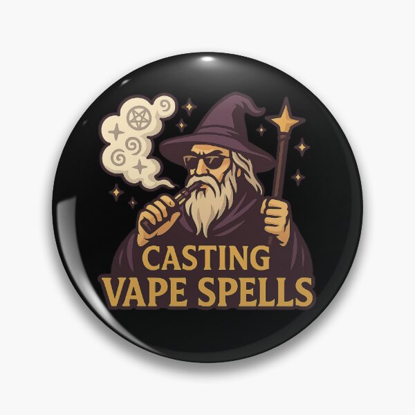 Item preview, Vape Wizard – Casting Vape Spells designed and sold by House of Taste Designs.