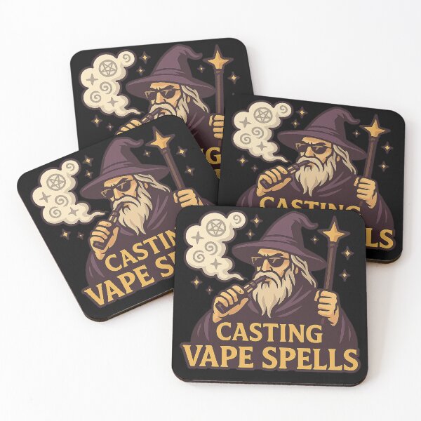 Item preview, Vape Wizard – Casting Vape Spells designed and sold by House of Taste Vape Designs.