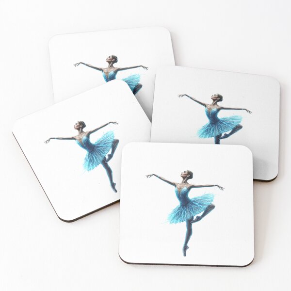 Item preview, Electric Ballerina – Grace Meets Power on Stage designed and sold by TypoVibeStudio.