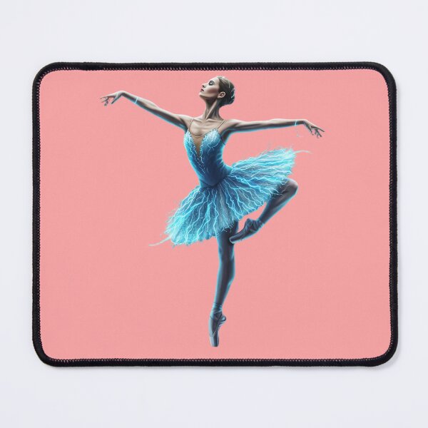 Item preview, Electric Ballerina – Grace Meets Power on Stage designed and sold by TypoVibeStudio.
