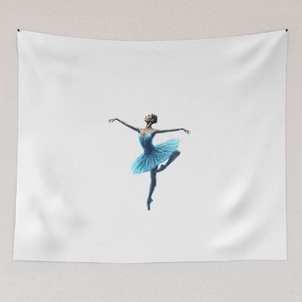 Item preview, Electric Ballerina – Grace Meets Power on Stage designed and sold by TypoVibeStudio.