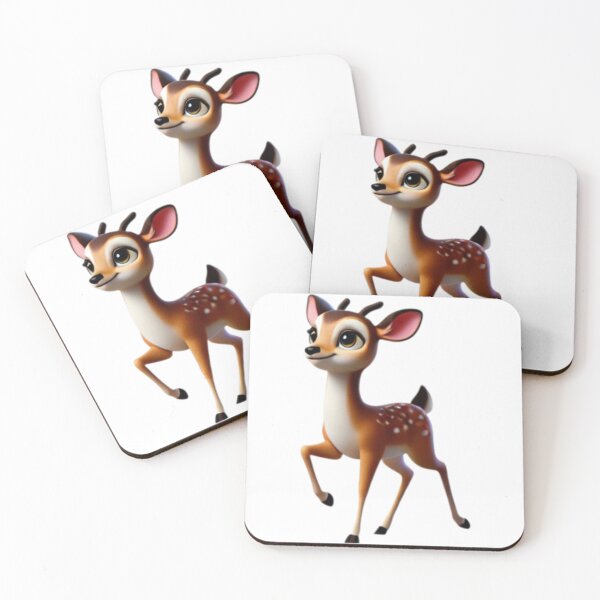 Item preview, Playful Fallow Deer designed and sold by Sillytoe.