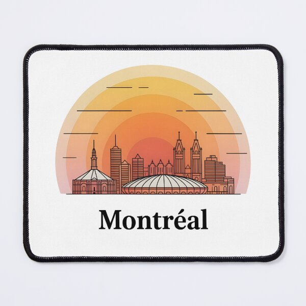 Item preview, Montréal Skyline – Minimalist Travel Souvenir Design designed and sold by Paper Drip.