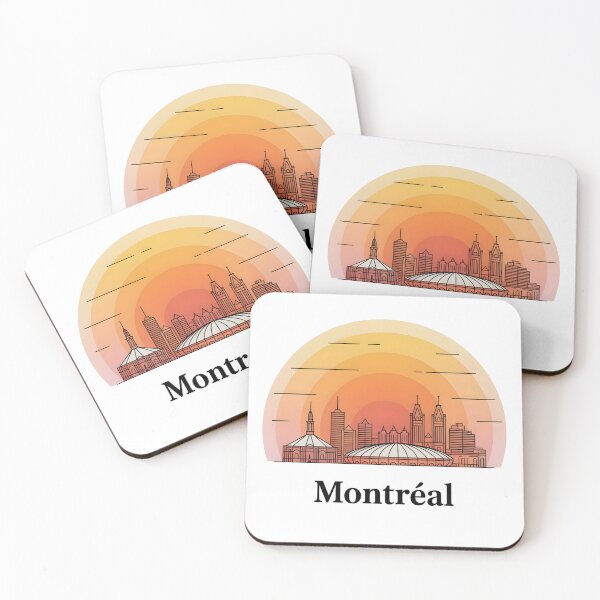 Item preview, Montréal Skyline – Minimalist Travel Souvenir Design designed and sold by Paper Drip.