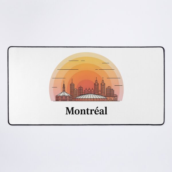 Item preview, Montréal Skyline – Minimalist Travel Souvenir Design designed and sold by Paper Drip.