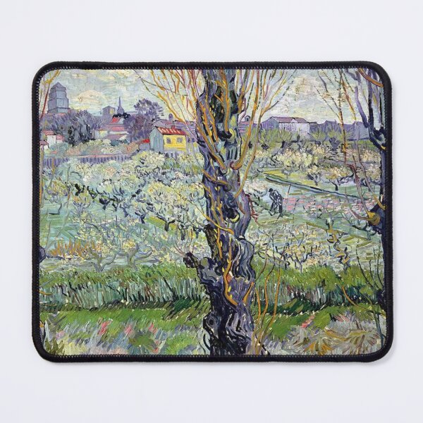 Item preview, View of Arles, Flowering Orchards designed and sold by RickE.