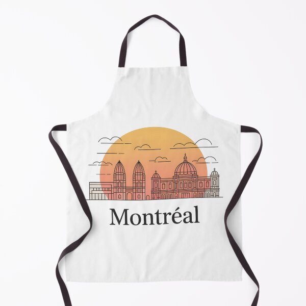 Item preview, Montréal Skyline – Minimalist Travel Souvenir Design designed and sold by Paper Drip.