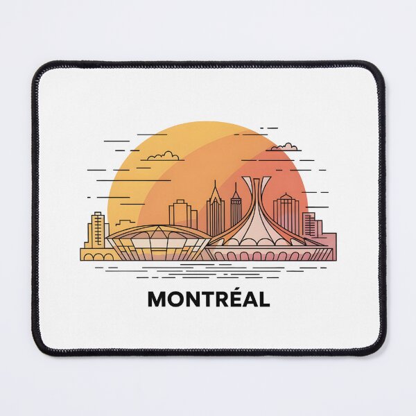 Item preview, Montréal Skyline – Minimalist Travel Souvenir Design designed and sold by Paper Drip.