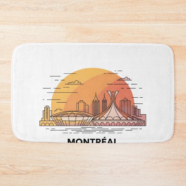 Item preview, Montréal Skyline – Minimalist Travel Souvenir Design designed and sold by Paper Drip.