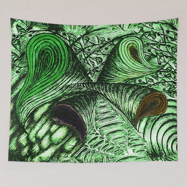 Item preview, Abstract Mushroom & Pen Shapes 3 designed and sold by ZeYaKalilaMira.