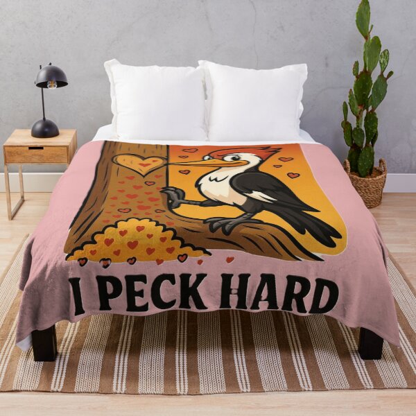 Item preview, Romantic Woodpecker Meme – I Peck Hard with Love designed and sold by OxiSkor.