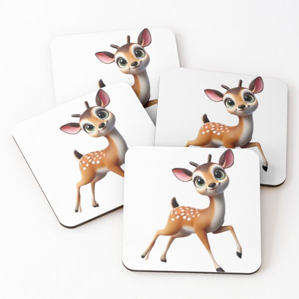 Item preview, Adorable Fallow Deer designed and sold by Sillytoe.