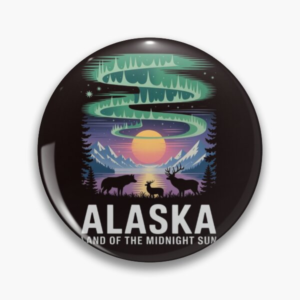Item preview, Alaska – Land of the Midnight Sun designed and sold by dortmond.