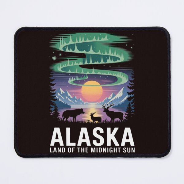Item preview, Alaska – Land of the Midnight Sun designed and sold by dortmond.