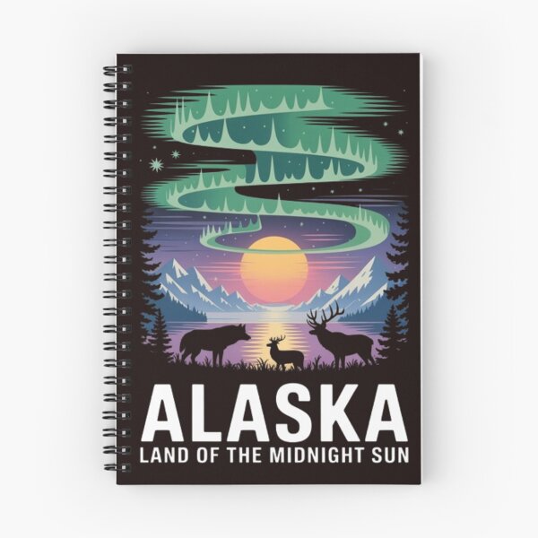 Item preview, Alaska – Land of the Midnight Sun designed and sold by dortmond.