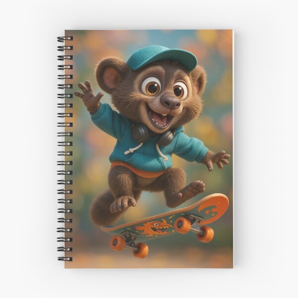 Artikelvorschau, Skater Archaeoindris Lemur entworfen und verkauft von Sillytoe.