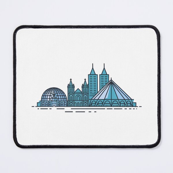 Item preview, Montréal Skyline – Minimalist Neon Travel Souvenir Design designed and sold by Paper Drip.