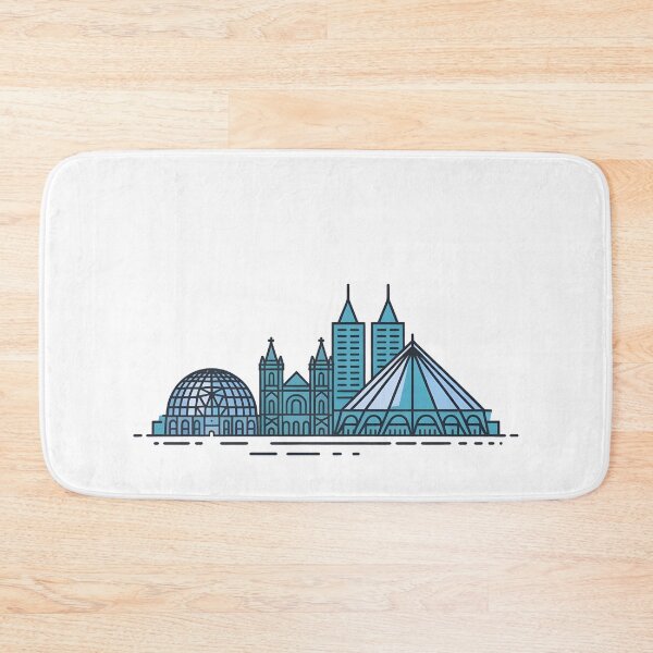 Item preview, Montréal Skyline – Minimalist Neon Travel Souvenir Design designed and sold by Paper Drip.