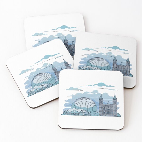 Item preview, Montréal Skyline – Minimalist Travel Souvenir Design designed and sold by Paper Drip.