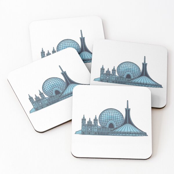 Item preview, Montréal Skyline – Minimalist Travel Souvenir Design designed and sold by Paper Drip.