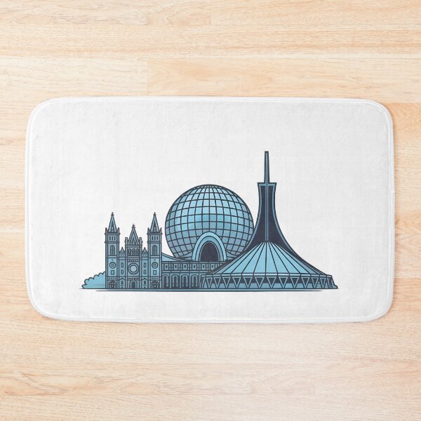 Item preview, Montréal Skyline – Minimalist Travel Souvenir Design designed and sold by Paper Drip.