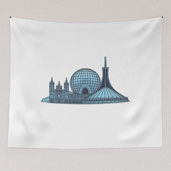Item preview, Montréal Skyline – Minimalist Travel Souvenir Design designed and sold by Paper Drip.